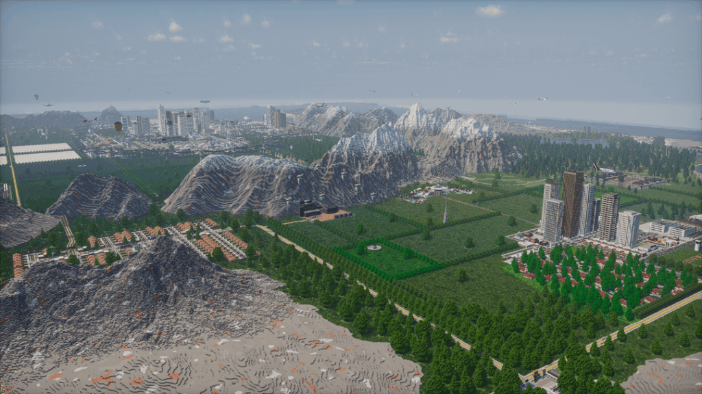 私の 3 年間にわたる Minecraft プロジェクト: ロスペリト市