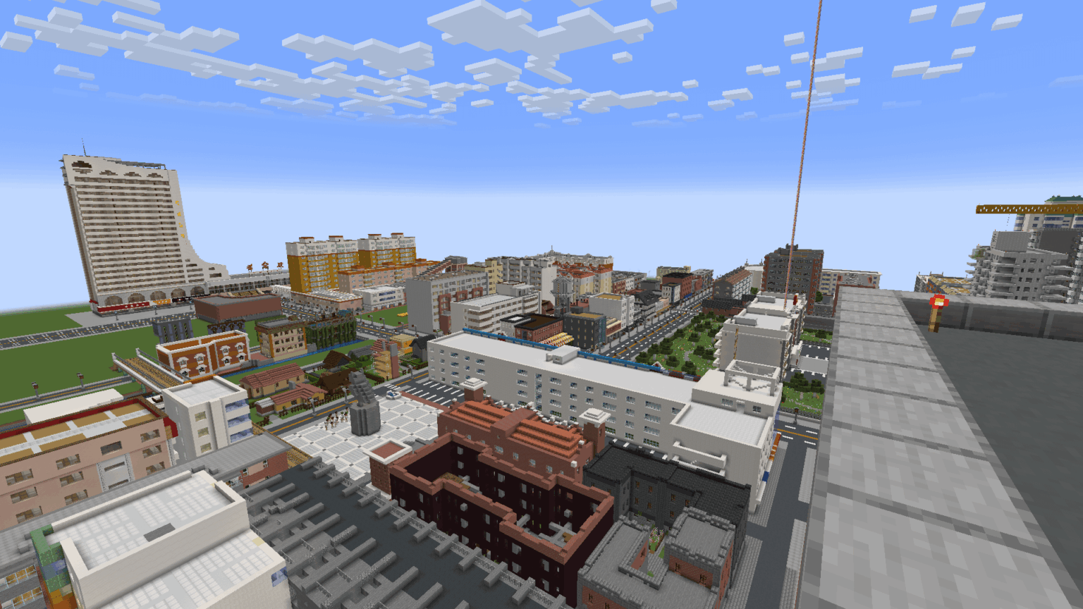 友人と私が1年ちょっと前から建てている都市