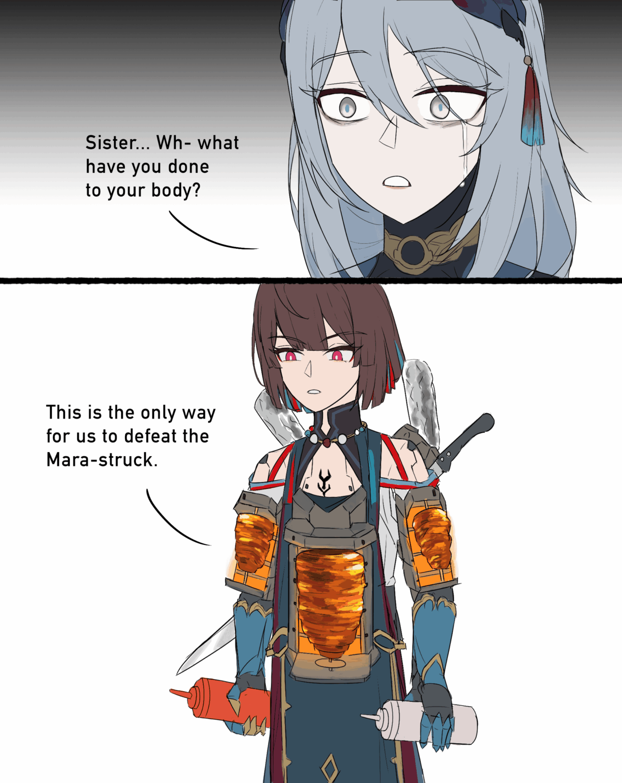 起きろ。マラを燃やしてもらいました。