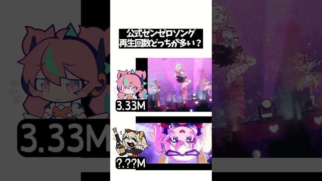 【ゼンゼロ】ゼンゼロソングの人気な上位の動画どっちが多い | Zenless zone zero #zenlesszonezero