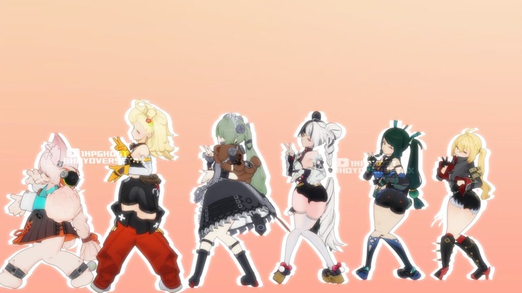ZZZ SHORT SHAKE【ゼンレスゾーンゼロ:ZZZ MMD／4K／60FPS】 #zzz #shorts #zhuyuan #trigger #grace