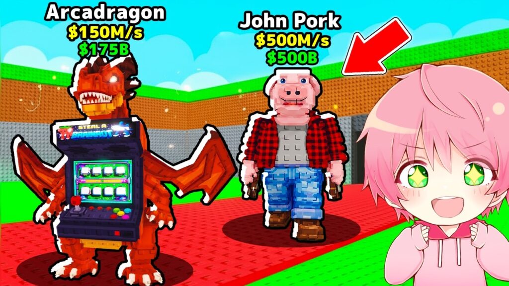 世界36体の『アルカドラゴン』を入手するブレインロットを盗むロブロックス..🎮🐷【ROBLOX】 世界36体の『アルカドラゴン』を入手するブレインロットを盗むロブロックス..🎮🐷【ROBLOX】