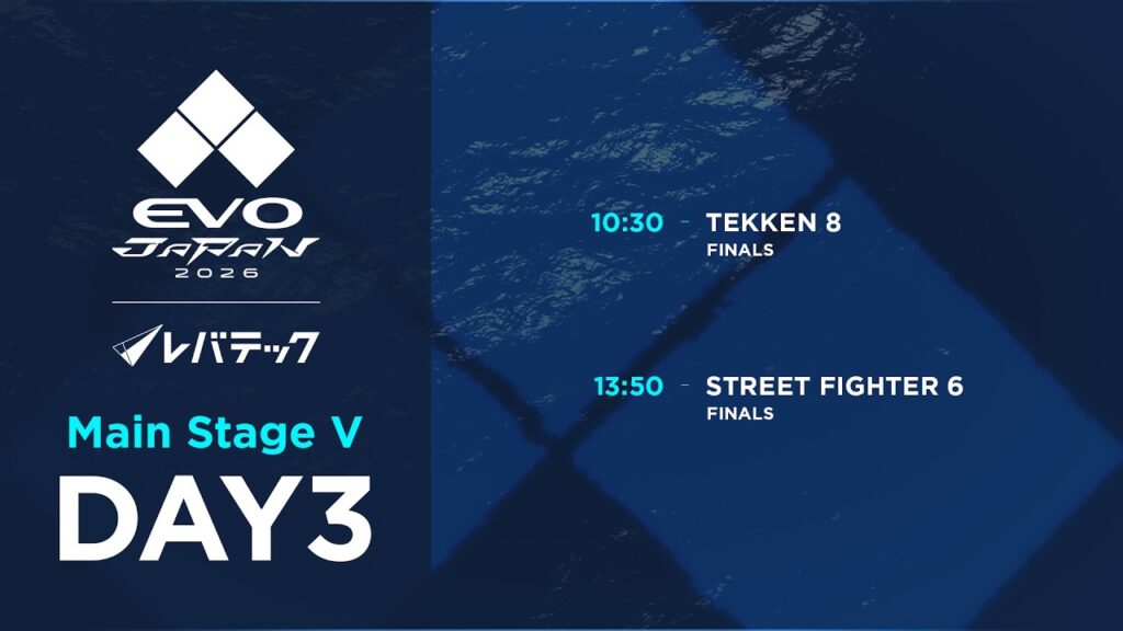 Day 3 Main Stage V | EVO Japan 2026 presented by Levtech Day 3 Main Stage V | EVO Japan 2026 presented by Levtech