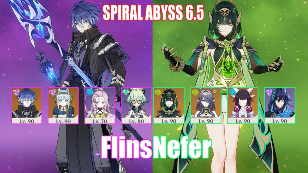 C0 Flins & C0 Nefer | Spiral Abyss 6.5 | Genshin Impact