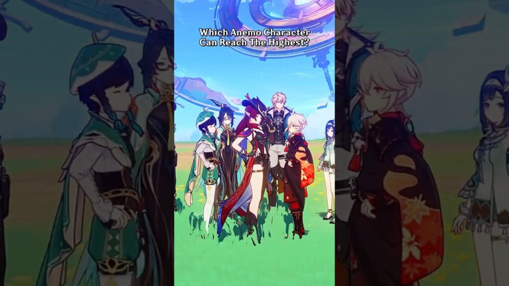 Which Genshin Impact Anemo Character Can Reach The Highest