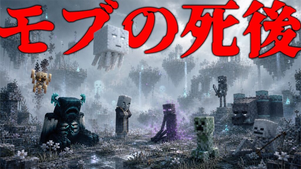 モブが死んだ後の世界についてのマイクラ都市伝説を調べてみた マインクラフト - まいくら【にとくら】