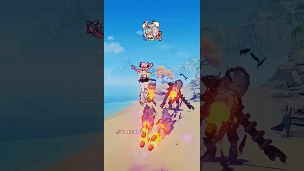 Can Genshin Characters Avoid Ruin Guard's Missiles with Charged Attack?