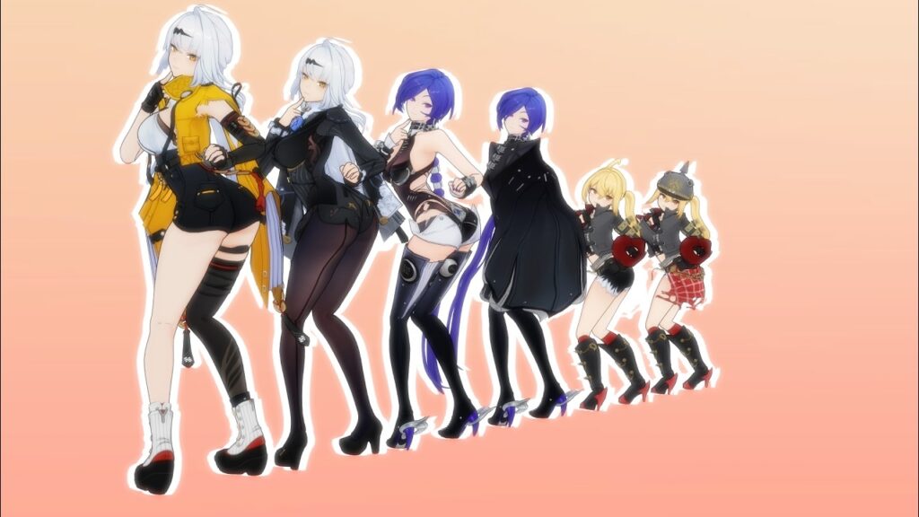 ZZZ VARIATION MOMMIES SHAKE PART 3【ゼンレスゾーンゼロ:ZZZ MMD／4K／60FPS】 #zenlesszonezero #shorts #promeia
