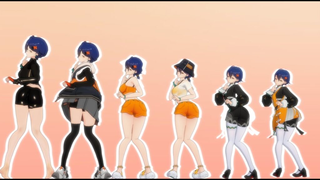 ZZZ BELLE MOMMIES SHAKE【ゼンレスゾーンゼロ:ZZZ MMD／4K／60FPS】 #zzz #shorts #belle #zenlesszonezero