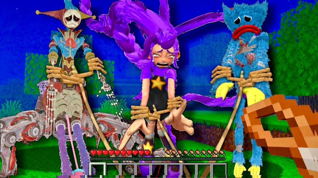 【ポピープレイタイムの化け物を捕まえろ🚨】脱獄したリリーラブブレイズを捕獲するマインクラフト‼️【マイクラ】ぽっぴんず