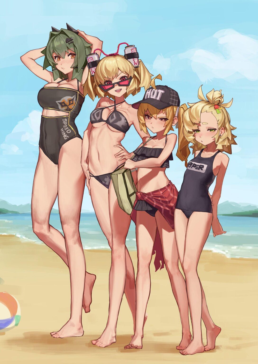 ビーチの女の子 (MrDog_2000)