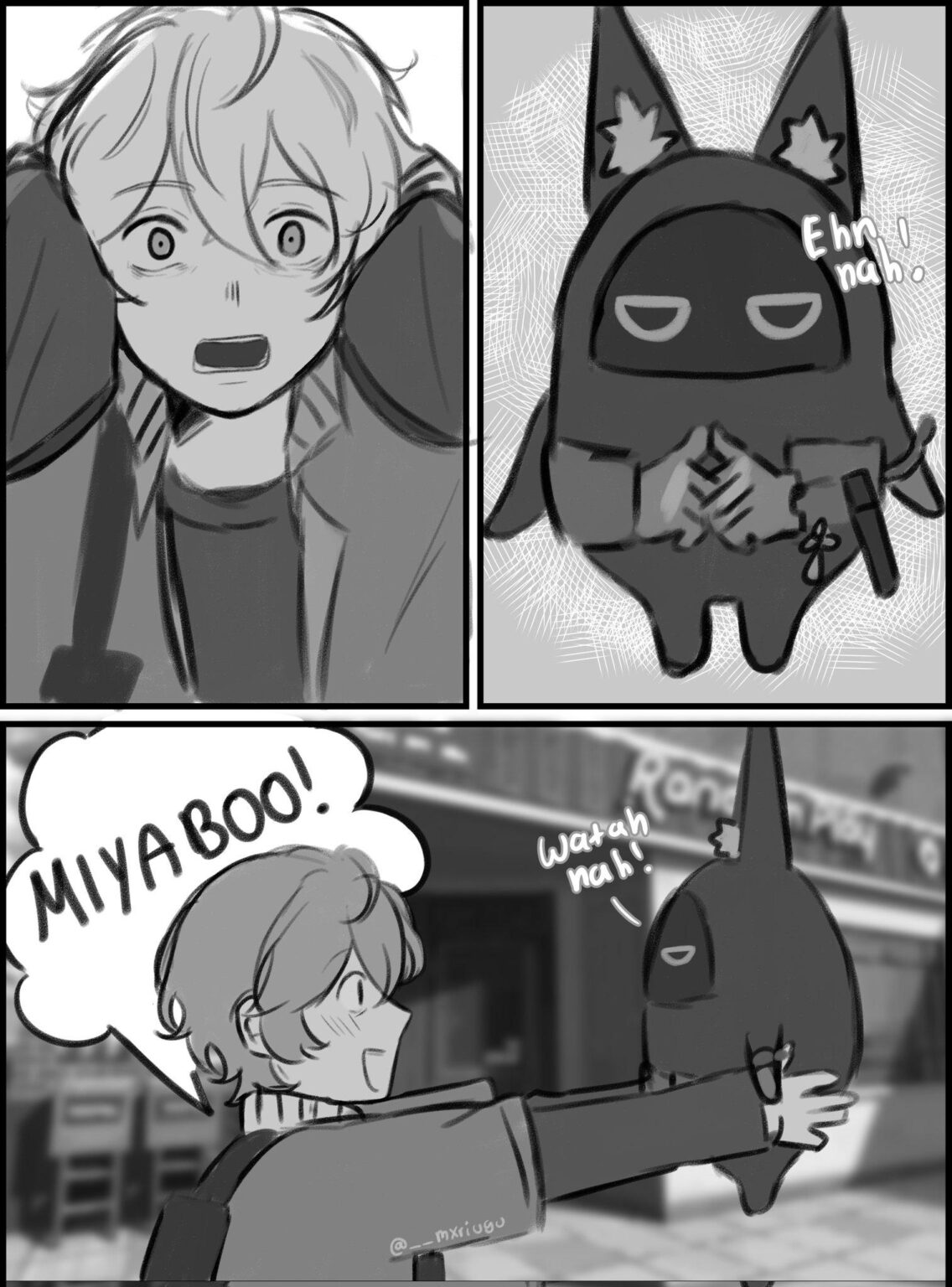 久しぶりにみやぶーに会った (By @__mxriugu)