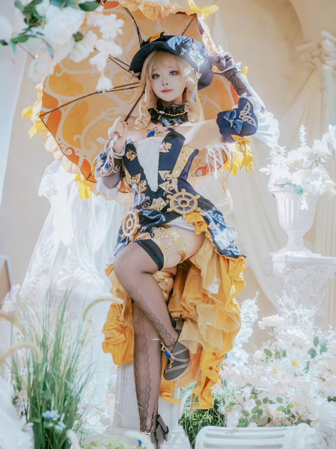 船のコスプレ