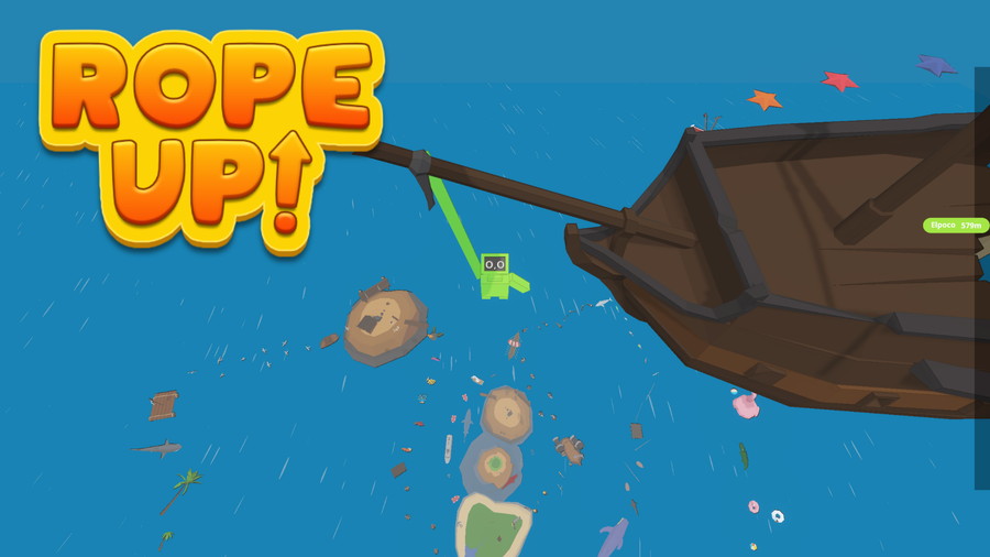 韓国の2人組インディーゲーム開発チームHappiness Tyranno、1人称ロープアクションゲーム『Rope Up!』をリリース | gamebiz