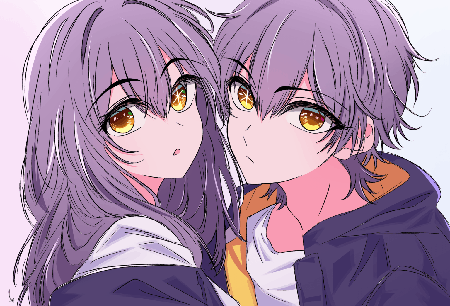 いつもと違う画風で描いてみた（その２）