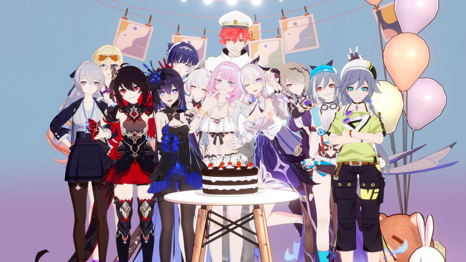 私の誕生日をヴァルキリーと一緒に祝います。