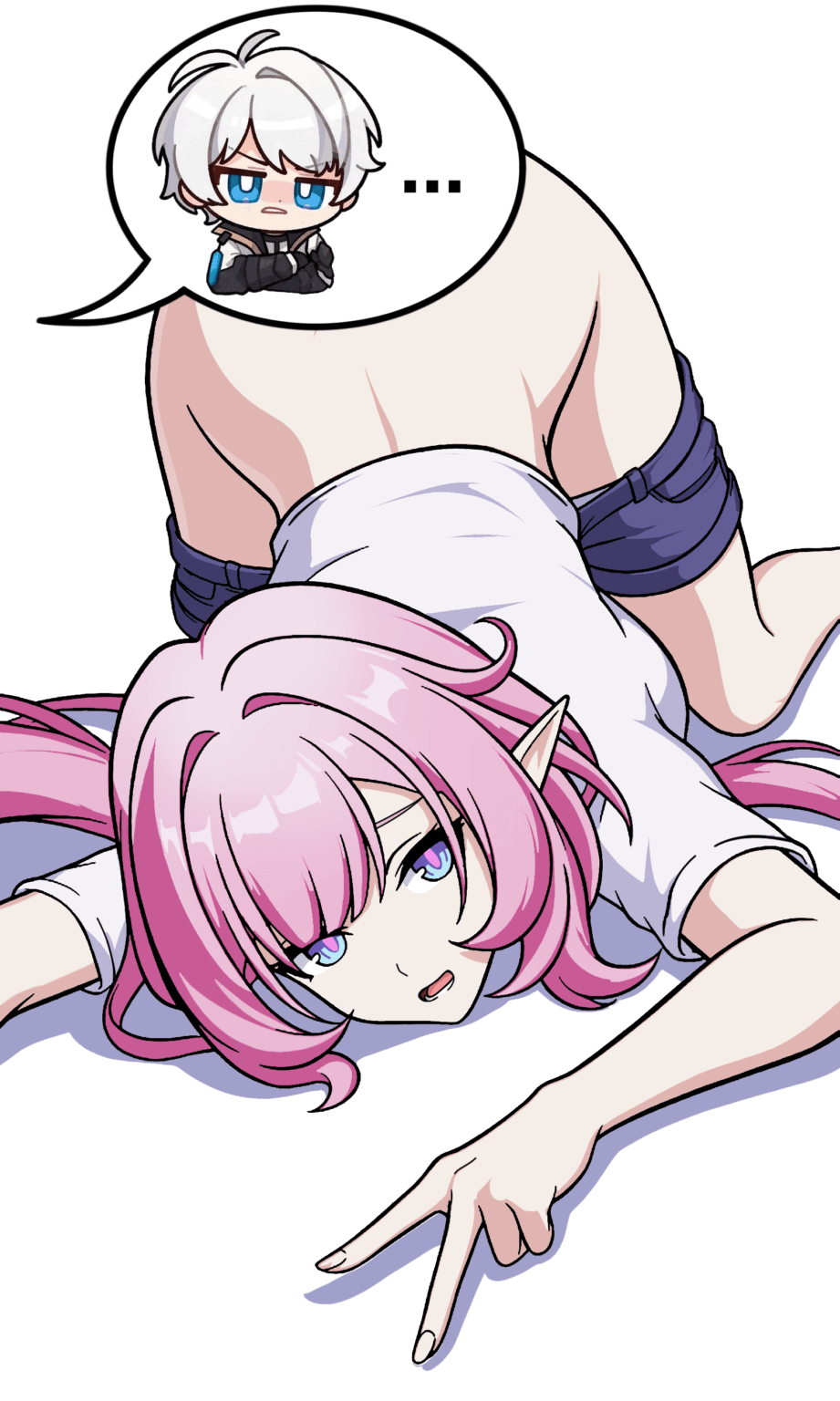 エリシアは負けても可愛い。