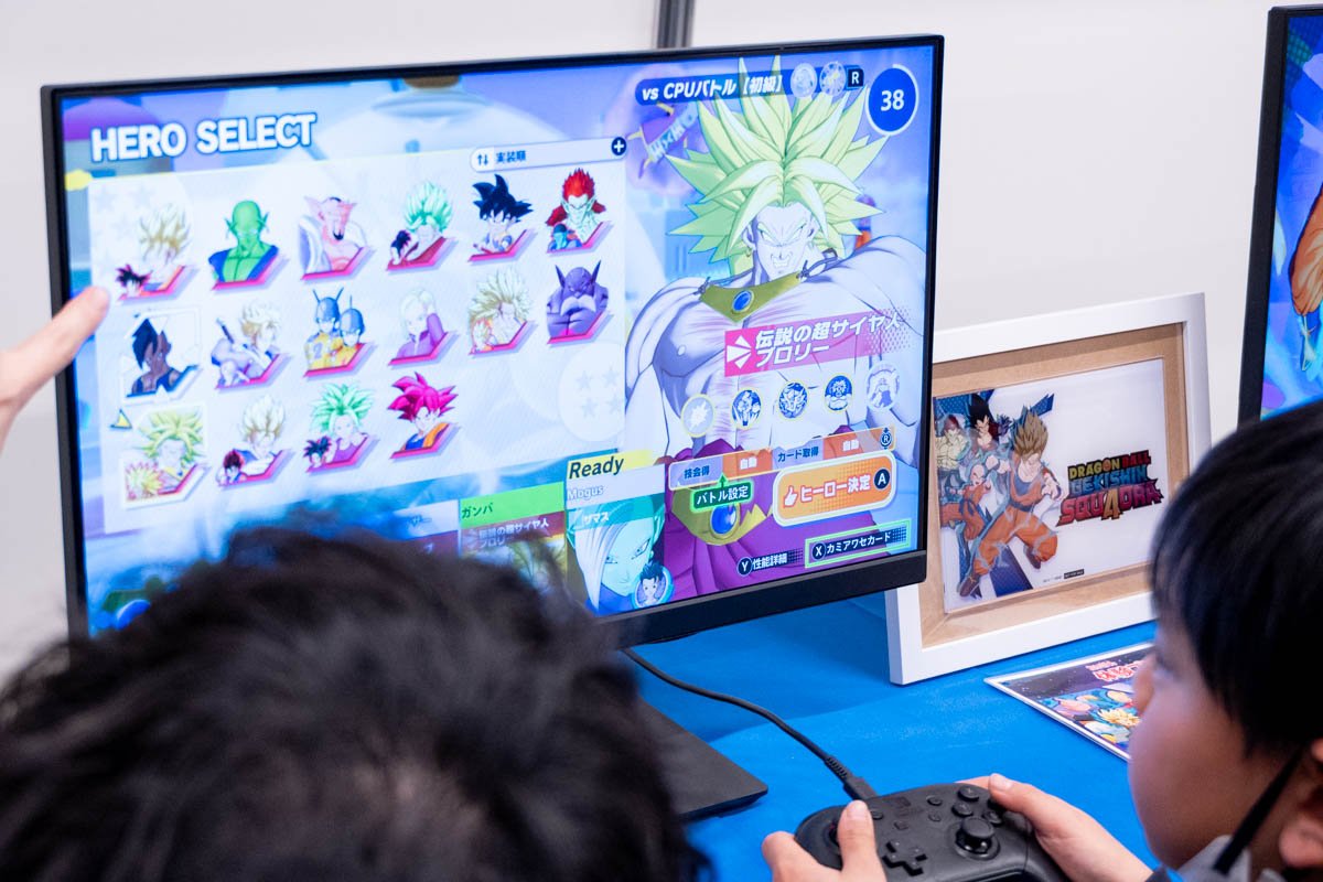 「ドラゴンボール ゲキシン スクアドラ」の試遊