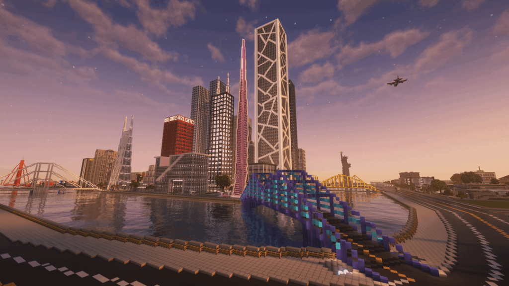 私の Minecraft シティ - DrunkieMonkey シティ