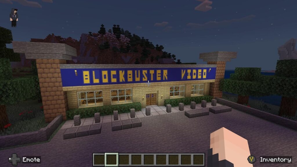 私の Minecraft の街にあるこの超大作は廃業し、現在は放棄されています。