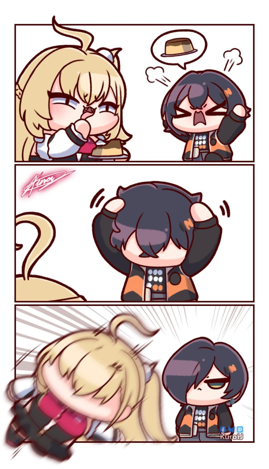 それは、Cissia があなたの食べ物を食べるのを阻止するための 1 つの方法だと思います (@KuroiJ)