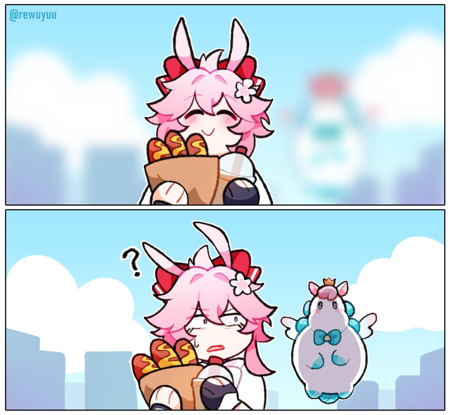 振り向かないで [art by rewyu]