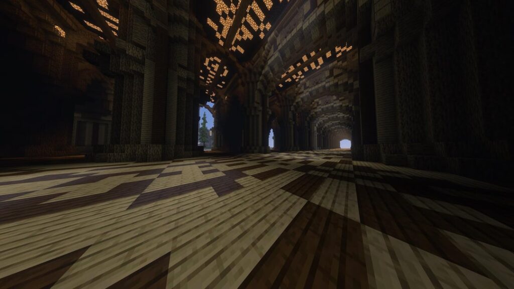 私と友人の 10 年前の Minecraft の世界