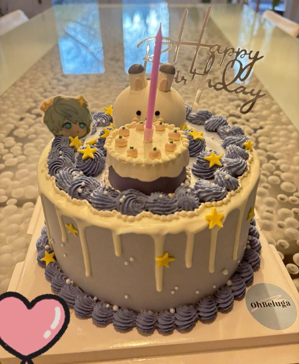 LaDSをテーマにしたケーキで誕生日を祝いました！