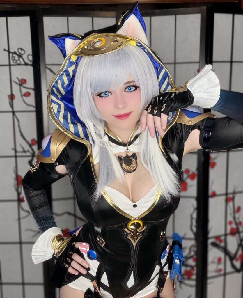 私のサイファーのコスプレです！