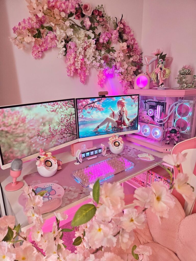Yae Miko からインスピレーションを得たゲームセットアップ! 🌸🦊