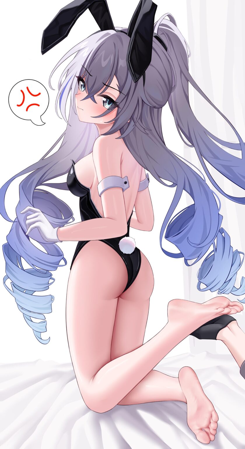 バニーガール シルバーウルフ (by ai Eat Milk cover qwq)