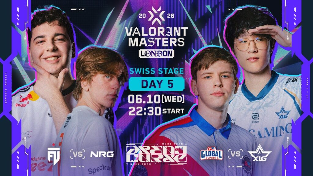VALORANT Masters London 2026 - Swiss Stage - Day 5