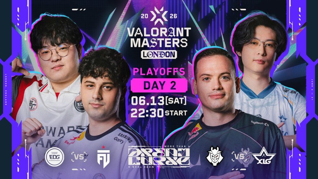VALORANT Masters London 2026 – Playoffs – Day 2 VALORANT Masters London 2026 - Playoffs - Day 2