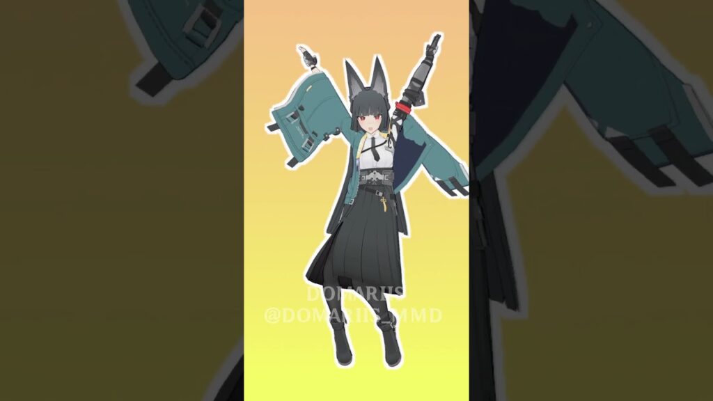 【MMD: Zenless Zone Zero】MIYABI | TOCA TOCA #shorts 【MMD: Zenless Zone Zero】MIYABI | TOCA TOCA #shorts