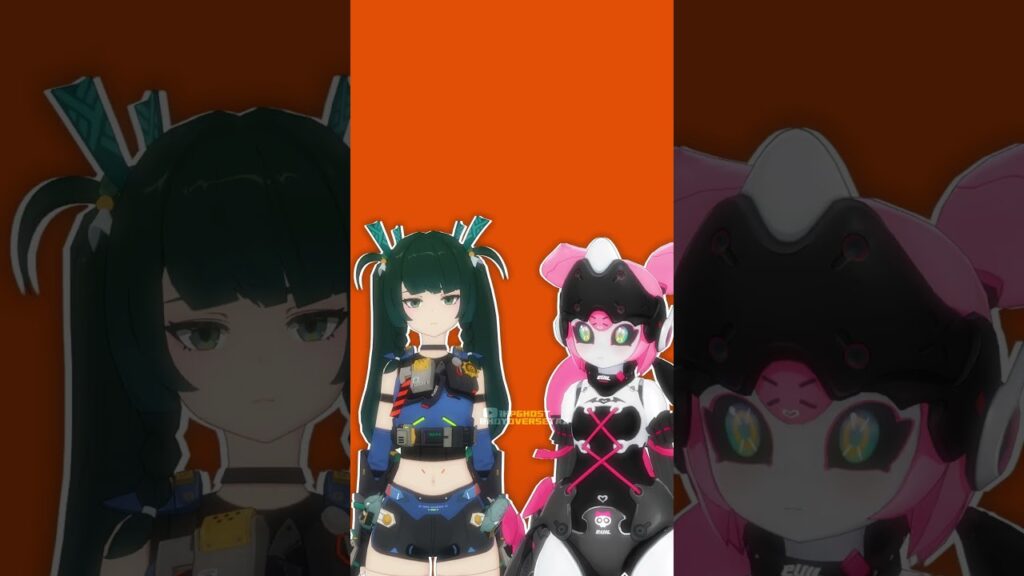 ARIA X GRACE X QINGYI ELA KE LEITADA【ゼンレスゾーンゼロ:ZZZ MMD／4K／60FPS】#zenlesszonezero #shorts #grace