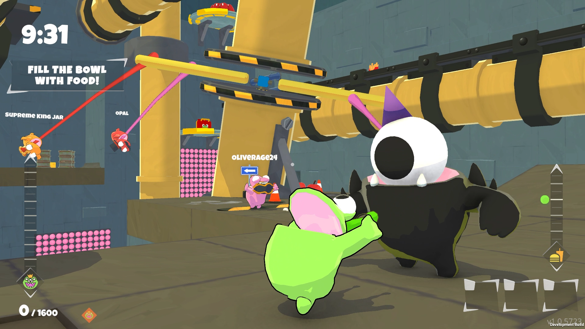 『Frog Sqwad』配信開始。最大8匹のカエルたちが下水道でごはんを集めまくる協力アクションゲーム_006