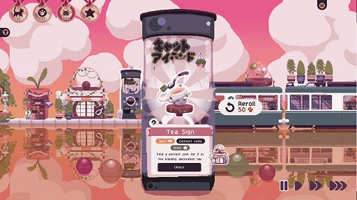 画像ギャラリー No.004のサムネイル画像 / お刺身派ねこも,日向ぼっこ派ねこも大満足。ねこがお客さんになる“猫の島”づくりゲーム「キャットアイランド」がSteamで本日発売
