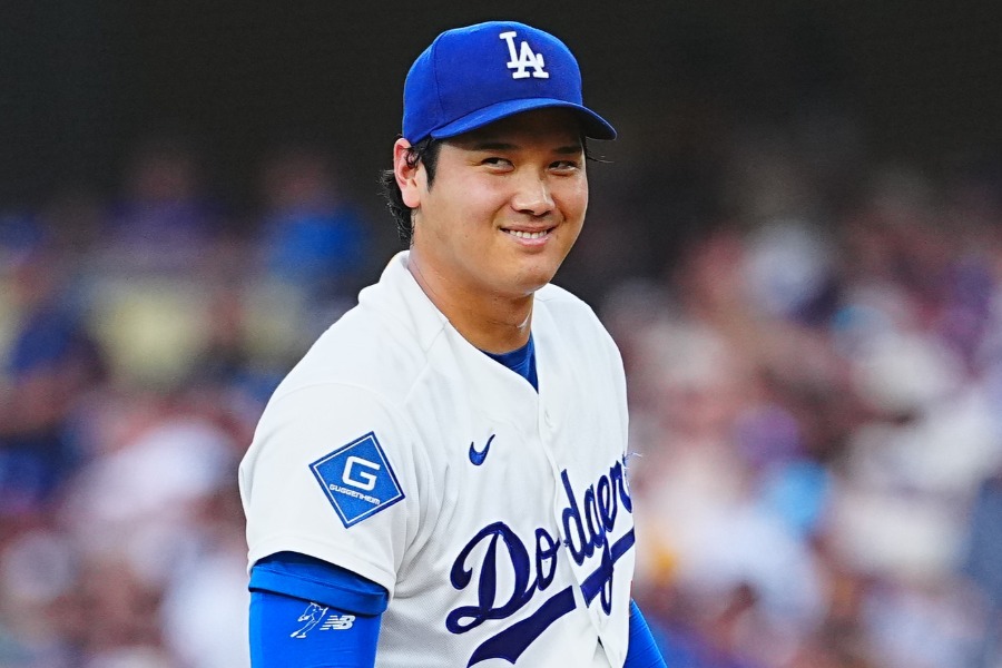 大谷翔平、ジャッジ上回る「99」 米ゲームで”最高評価”…兄貴分と共演「史上最高のカード」 | Full-Count ドジャース・大谷翔平【写真:荒川祐史】