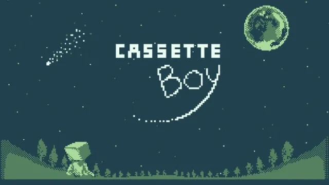 ゲーム『CASSETTE BOY / カセットボーイ』のタイトル画面