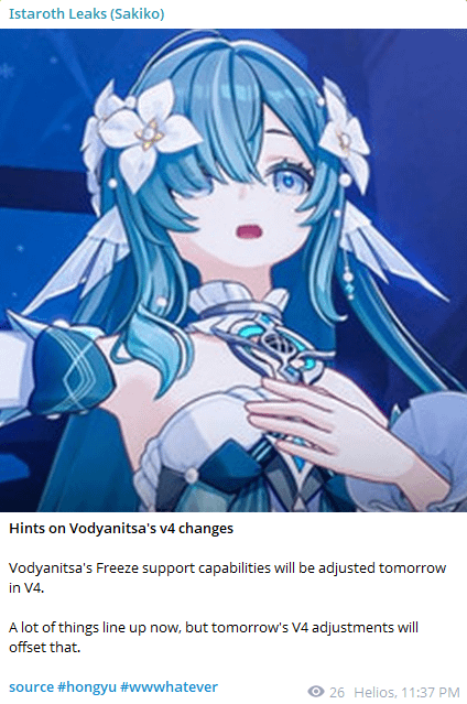 [7.1] 今後の V4 Vodyanitsa は、Hongyu/wwwhatever 経由で変更されます