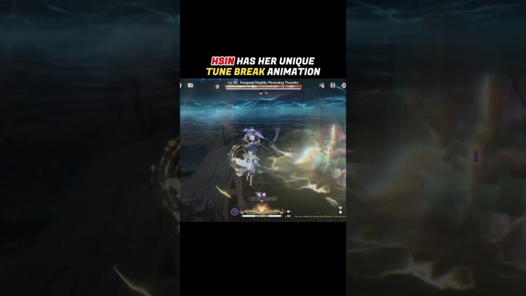 Hsin's Tune Break Animation #鸣潮 #wutheringwaves #wuwa #hsin