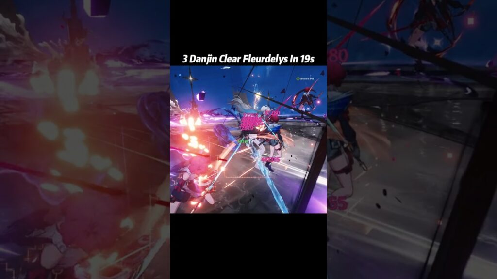 3 Danjin Cleared Fleurdelys 19s in Coop event. #wuwa #鸣潮 #wutheringwaves #명조