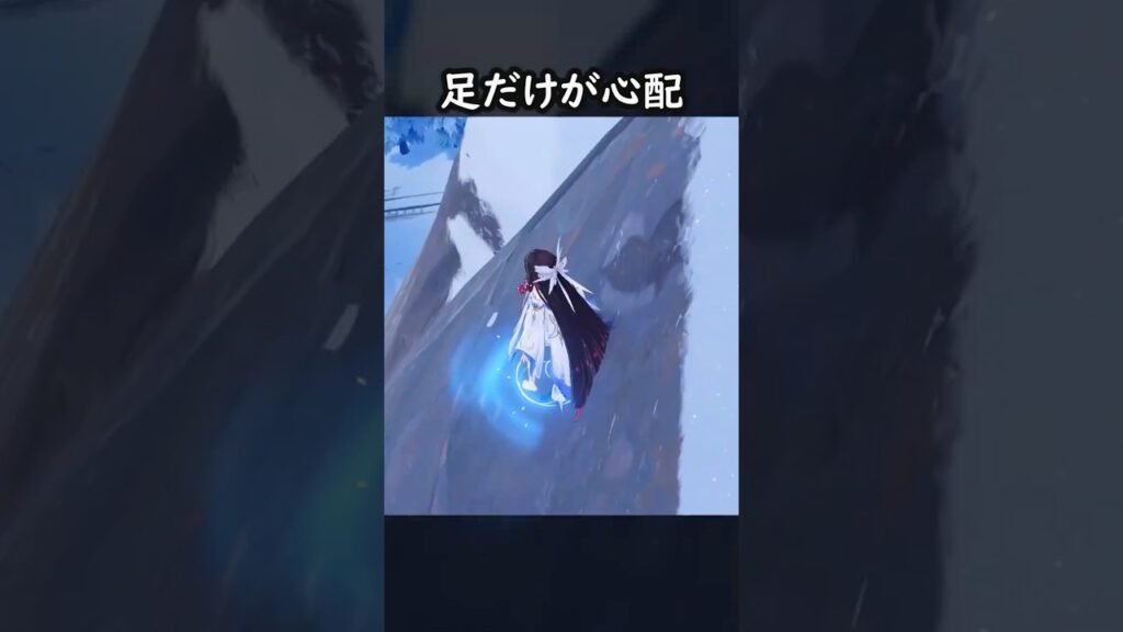 【原神】雪山を堪能するコロンビーナさん【Genshin Impact】