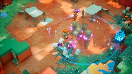 画像ギャラリー No.007のサムネイル画像 / 9月29日発売の「Minecraft Dungeons II」を開発陣と体験。約15年ぶりに登場する新ディメンション「シフト」(Sift)を4人協力プレイで飛び回ってきた