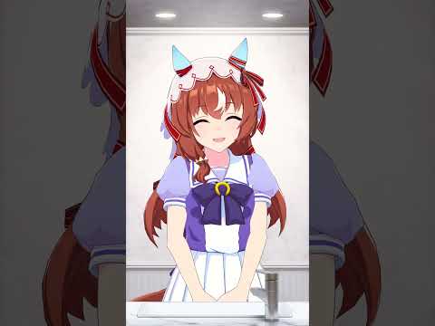 スティルが鏡に向かって… #shorts #ウマ娘 スティルが鏡に向かって… #shorts #ウマ娘