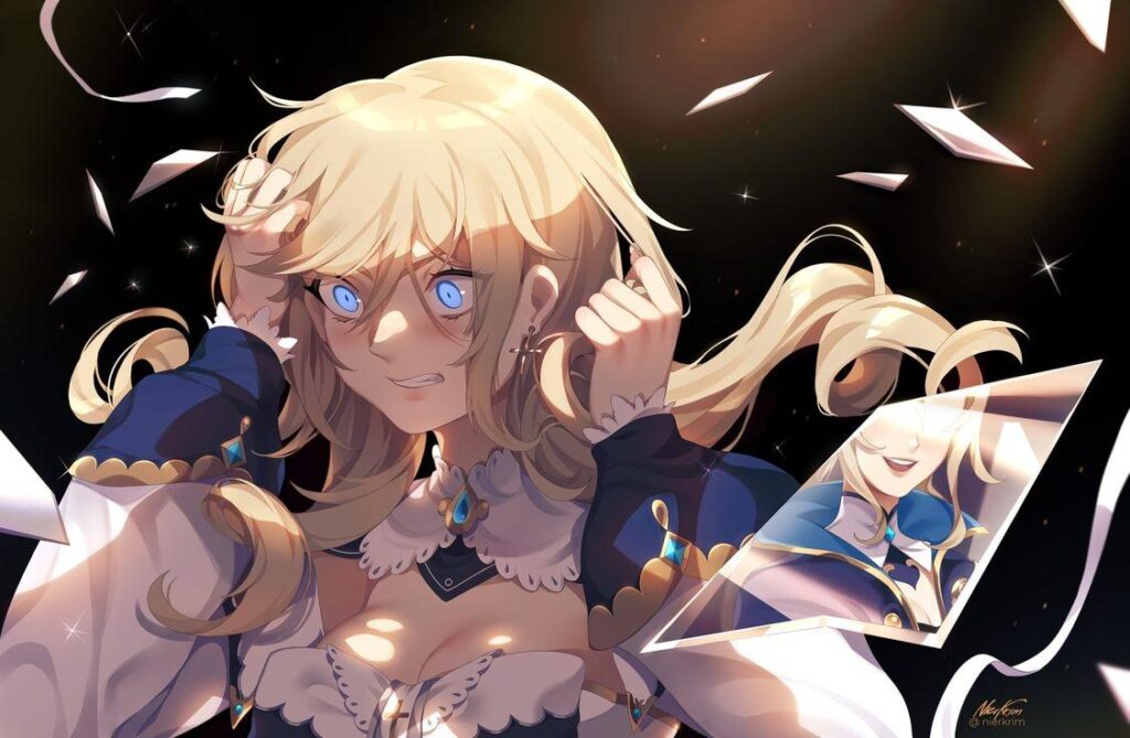 ( @NierKrim on X ) の作品を「嫉妬」と呼びたいと思います 🥀