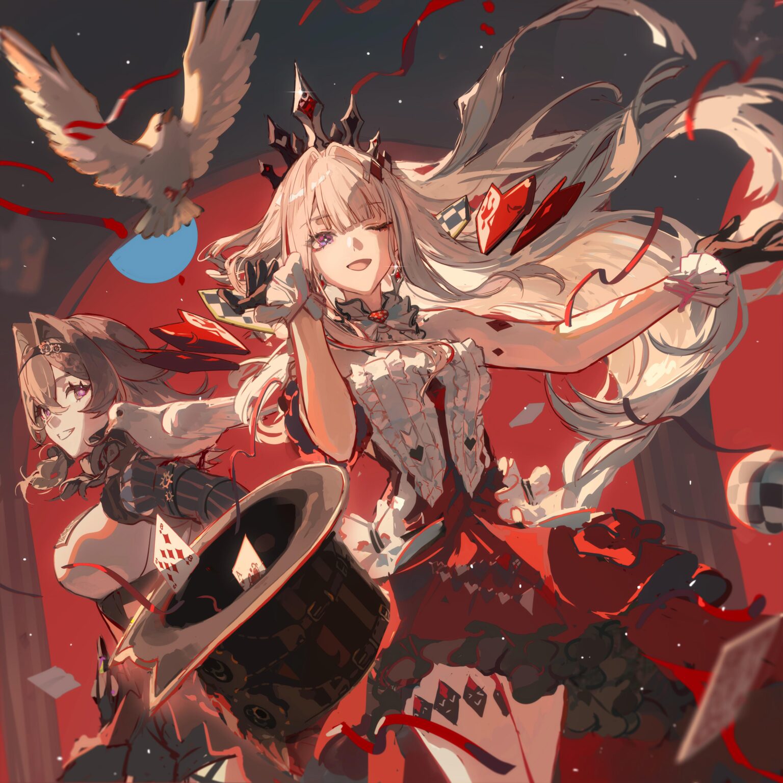 ヴィル V と友人 by QNE