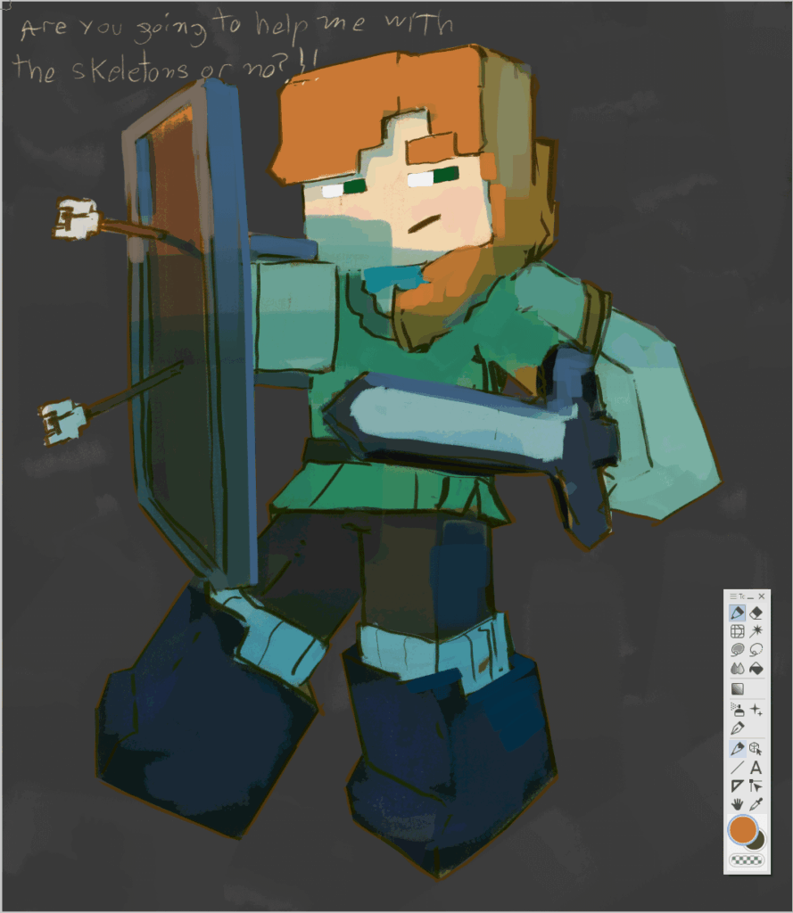さっき作ったちょっとしたファンアート