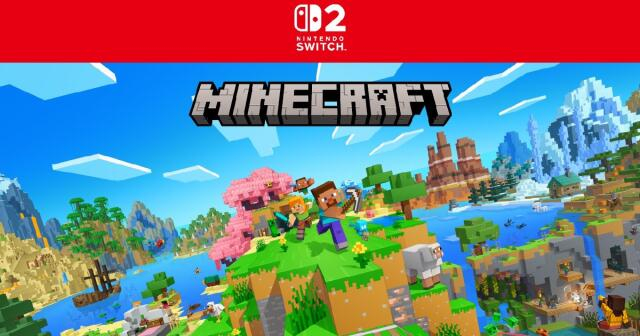 Nintendo Switch 2版「マイクラ」がついに発売!グラフィックアップデート「バイブラントビジュアルズ」や「スーパーマリオ マッシュアップ パック」も収録